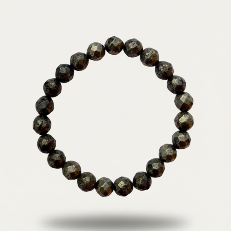 Daevik True Shri Aakarshan Bracelet – Raw Pyrite Wealth Magnet