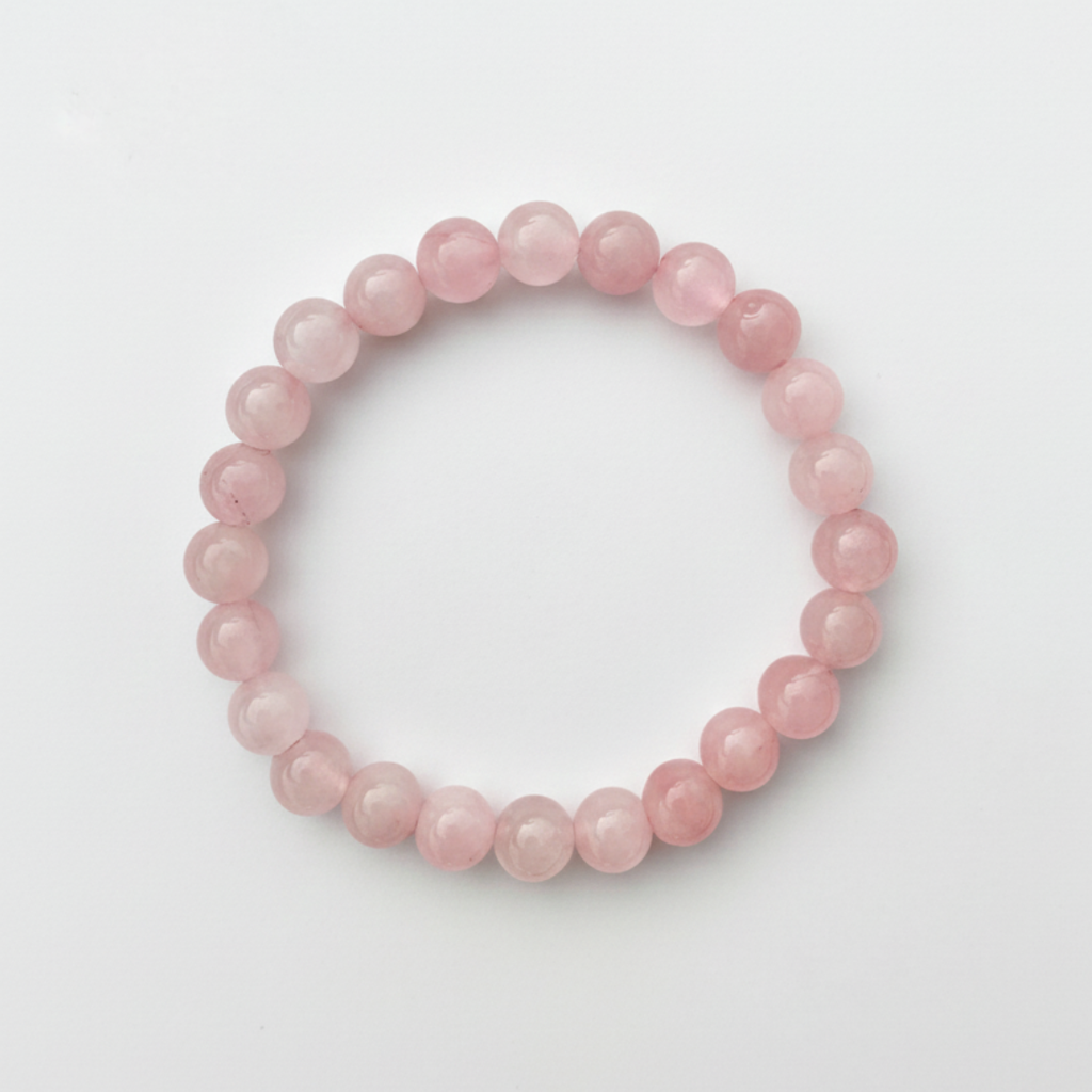 Daevik True Love Manifestation Bracelet – Natural Rose Quartz