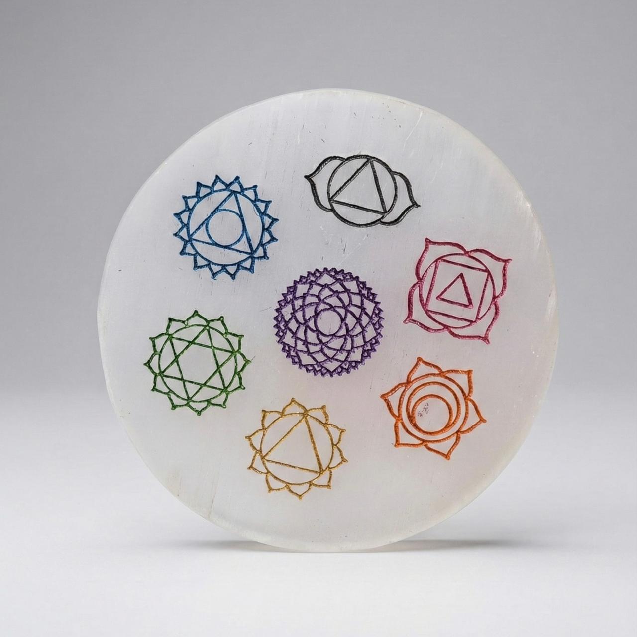 Daevik ShaktiCharge Plate - Selenite Plate